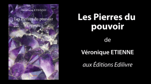Bande-annonce de «Les Pierres du pouvoir – I» de Véronique ETIENNE