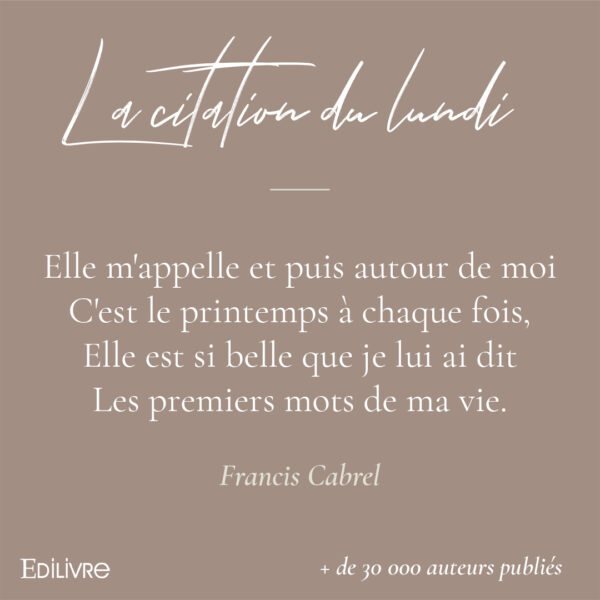 La Citation Du Lundi